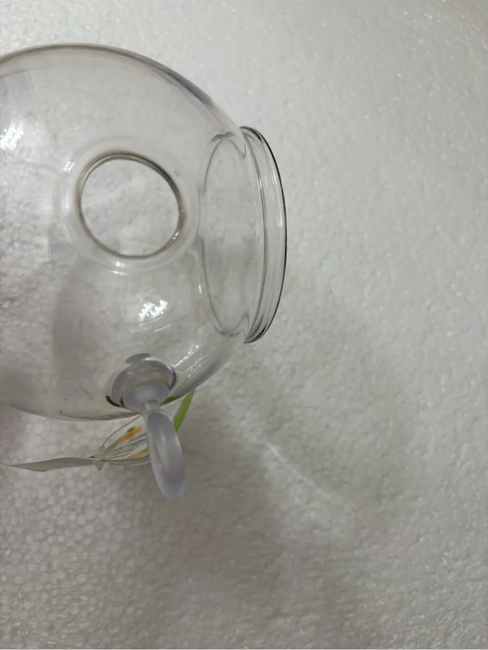 Clear Plastic Hanging Terrarium Ornaments - Set of 5